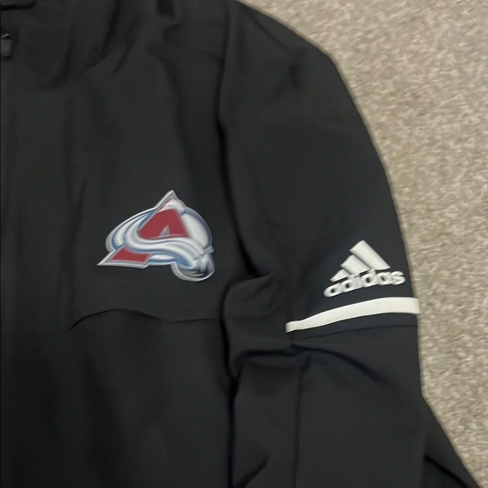Black Adidas Men's Jacket - Picture 3 of 5
